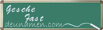 Gesche Fast Visitenkarte